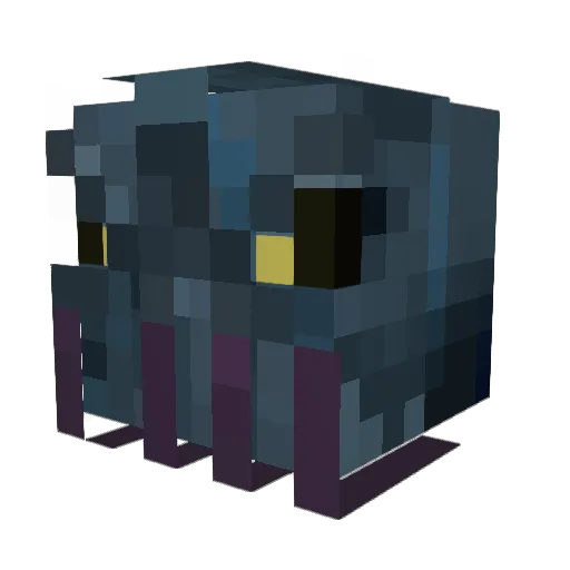 LosTheRed Minecraft avatar head, 3D render