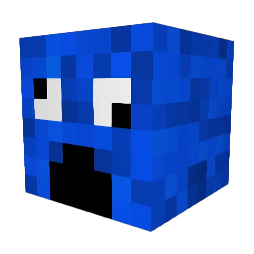 LoshCraft Minecraft avatar head, 3D render