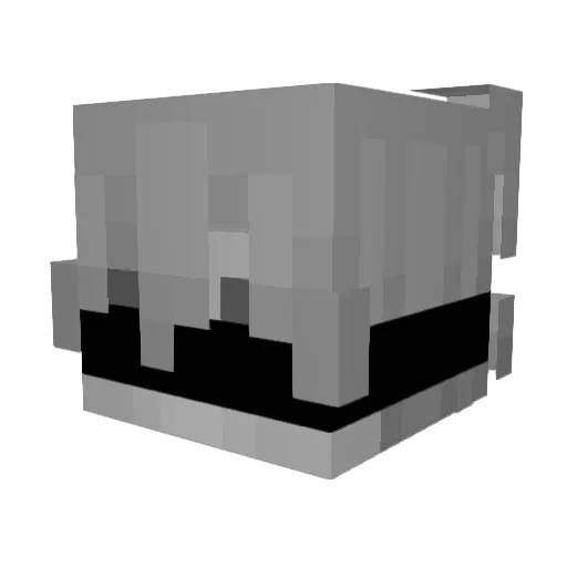 Lost3452 Minecraft avatar head, 3D render