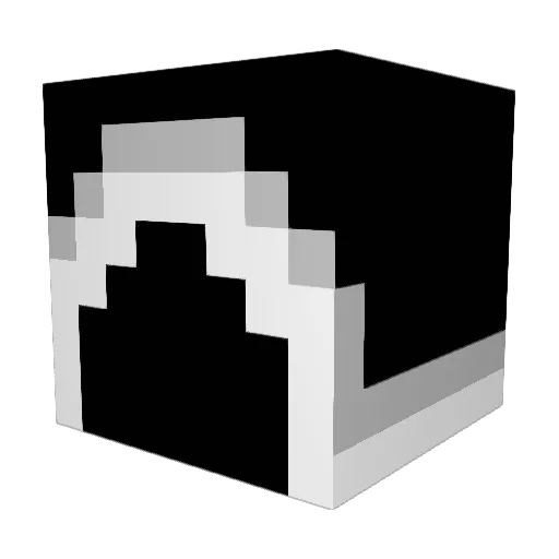 LostAttorney108 Minecraft avatar head, 3D render