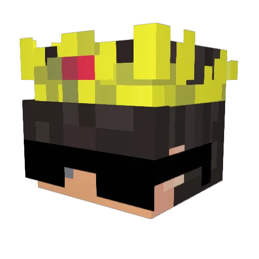 LostBoY_69 Minecraft avatar head, 3D render