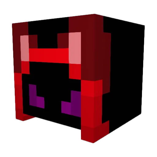 LostBrian Minecraft avatar head, 3D render