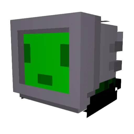 LostFrequenzy Minecraft avatar head, 3D render