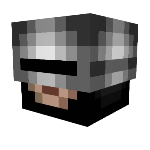 LostFrisian Minecraft avatar head, 3D render