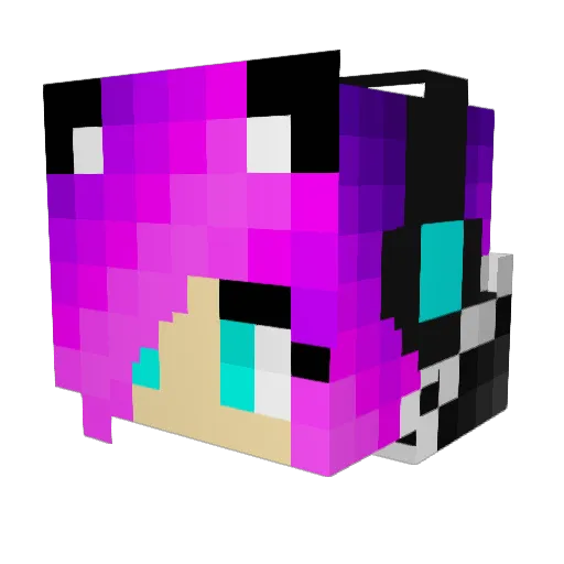 LostGandolf Minecraft avatar head, 3D render