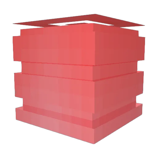 LostInRoses Minecraft avatar head, 3D render