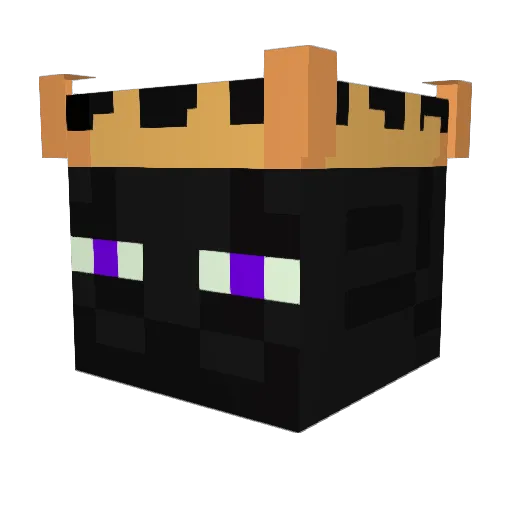 LostLament Minecraft avatar head, 3D render