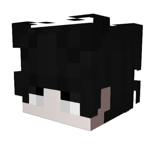 LostMartinez Minecraft avatar head, 3D render