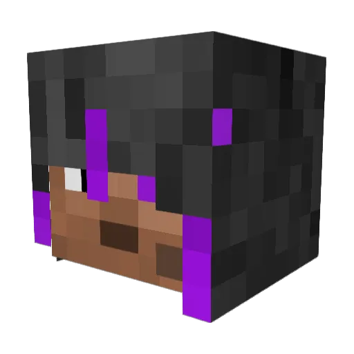 LostMyths Minecraft avatar head, 3D render
