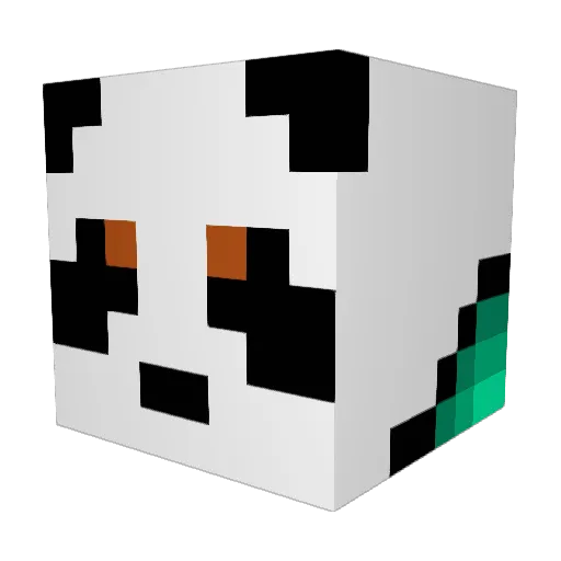 LostNek0 Minecraft avatar head, 3D render