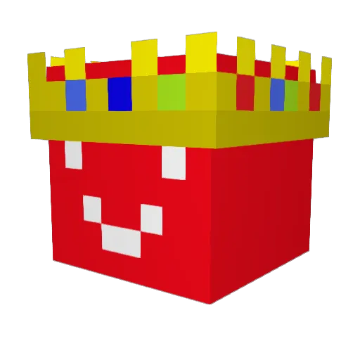 LostSoda14 Minecraft avatar head, 3D render