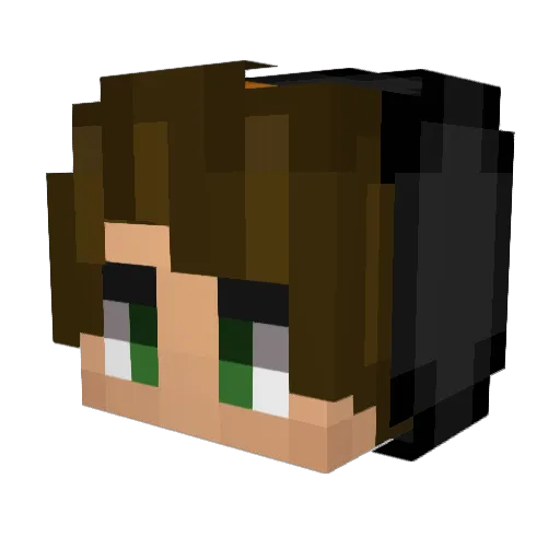 Lost_Scout Minecraft avatar head, 3D render