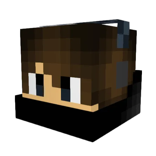 Lost_in_Evil Minecraft avatar head, 3D render