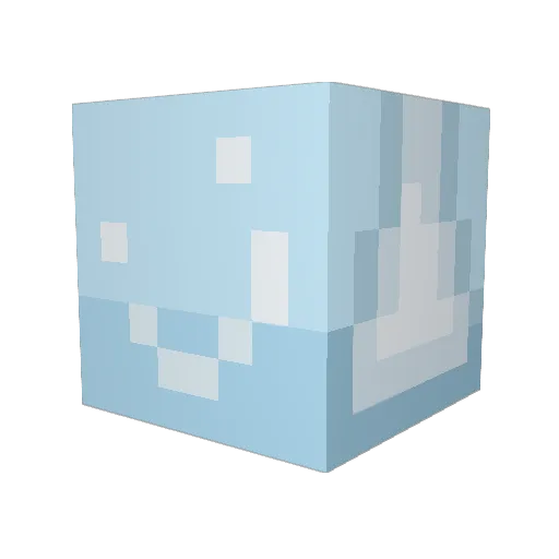 Lostinator Minecraft avatar head, 3D render