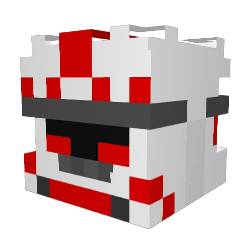 LostxStar Minecraft avatar head, 3D render