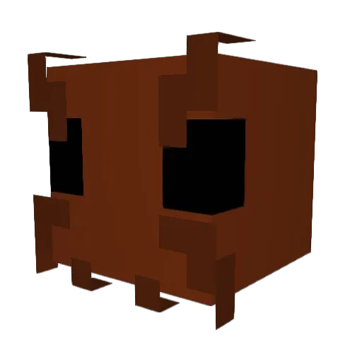 LotsOfJuicyLice Minecraft avatar head, 3D render