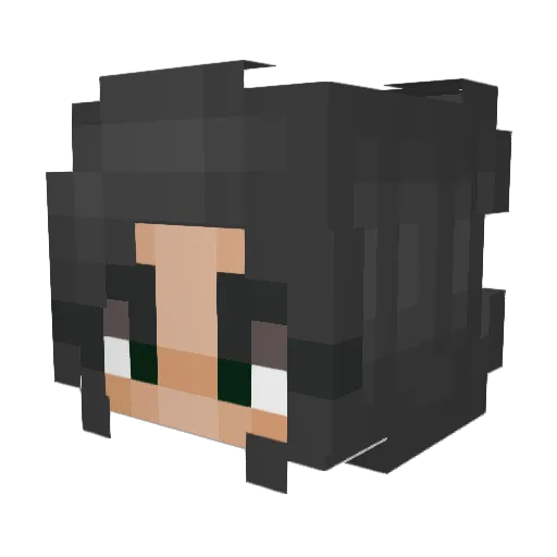 LottiKarotti836 Minecraft avatar head, 3D render