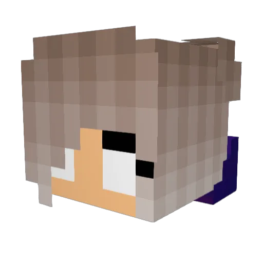 Minecraft-Avatar von Loua_67: Kopf als 3D-Render