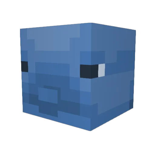 LoudAndProud1 Minecraft avatar head, 3D render