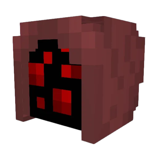 LoudCacophony Minecraft avatar head, 3D render