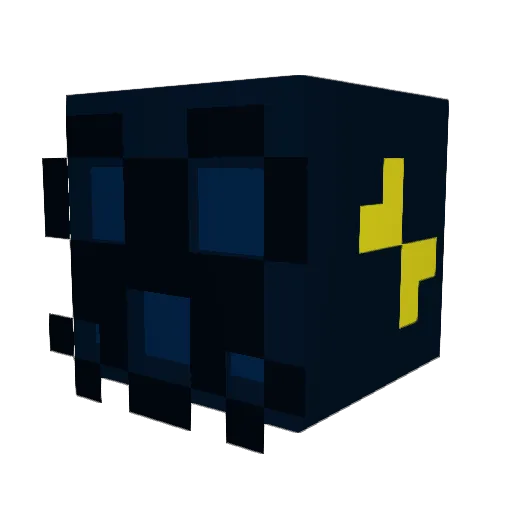 LoudMouth2222 Minecraft avatar head, 3D render