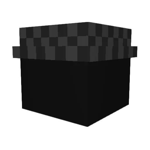 LoudSound Minecraft avatar head, 3D render