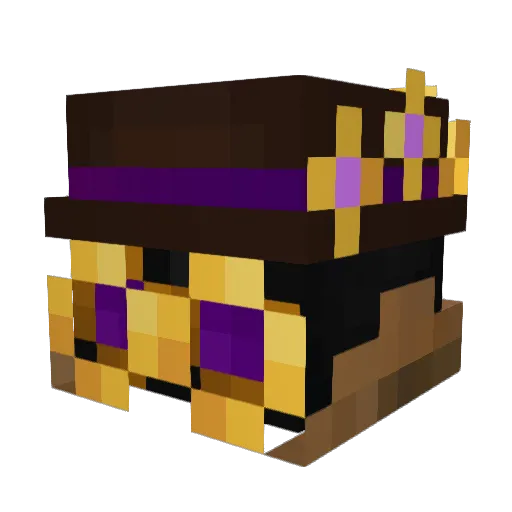 LouidDR Minecraft avatar head, 3D render