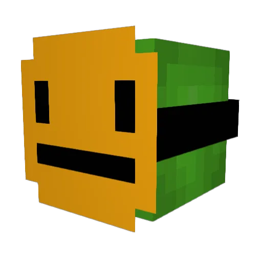 LouieMHGaming Minecraft avatar head, 3D render