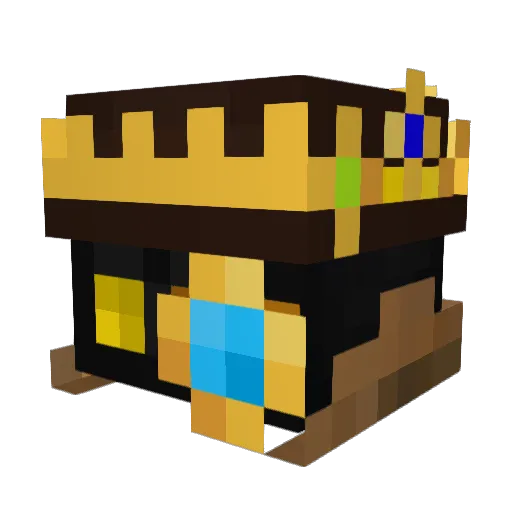 Louijie08 Minecraft avatar head, 3D render