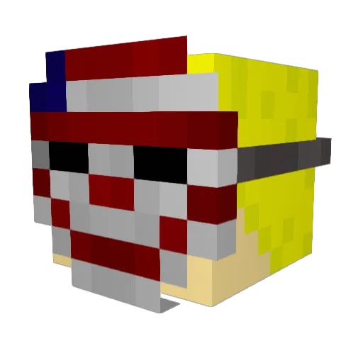 Louis059210 Minecraft avatar head, 3D render