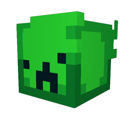 Louis1215 Minecraft avatar head, 3D render