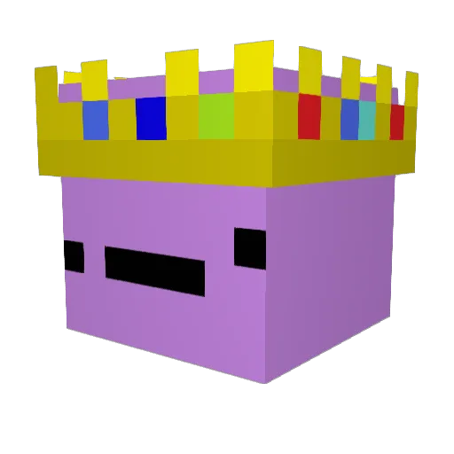 Louis136r Minecraft avatar head, 3D render
