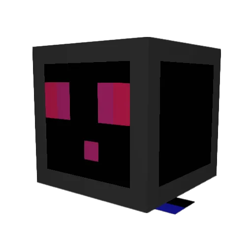 Louis1807 Minecraft avatar head, 3D render