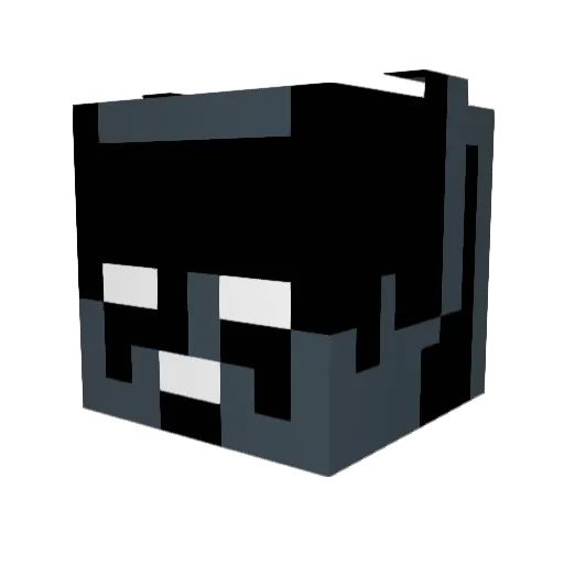 LouisDuffle Minecraft avatar head, 3D render