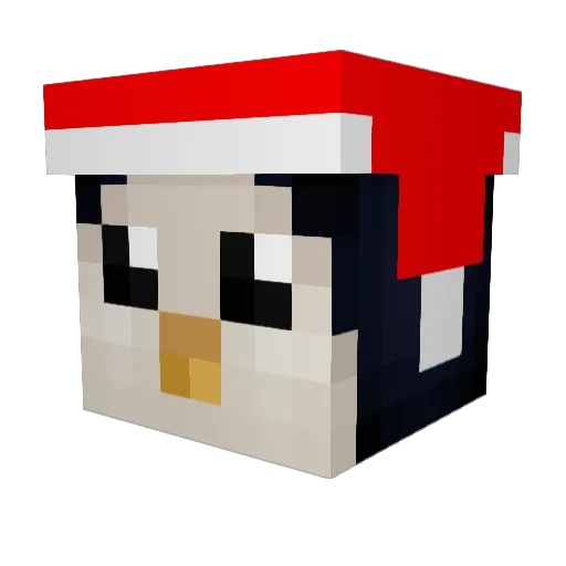 LouisGames Minecraft avatar head, 3D render