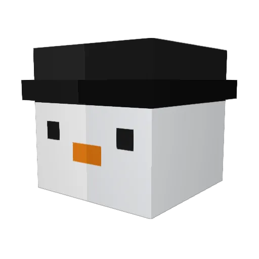 Louis_G1 Minecraft avatar head, 3D render