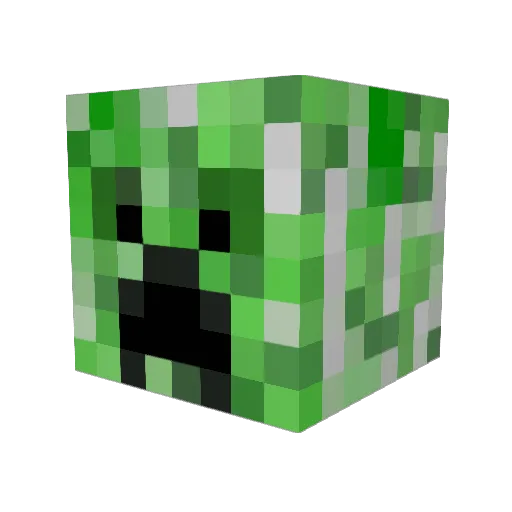 Louis_Lai Minecraft avatar head, 3D render