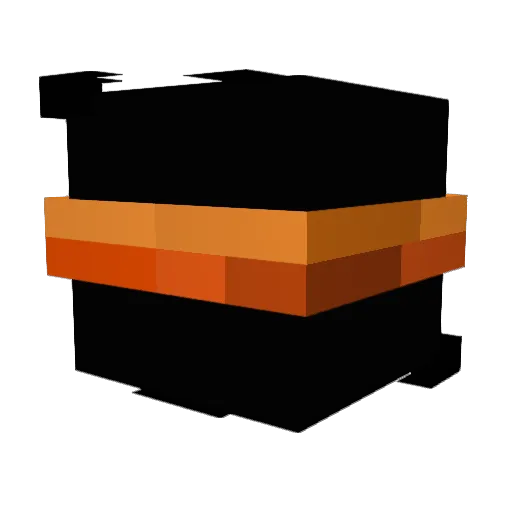 Louis_xz Minecraft avatar head, 3D render