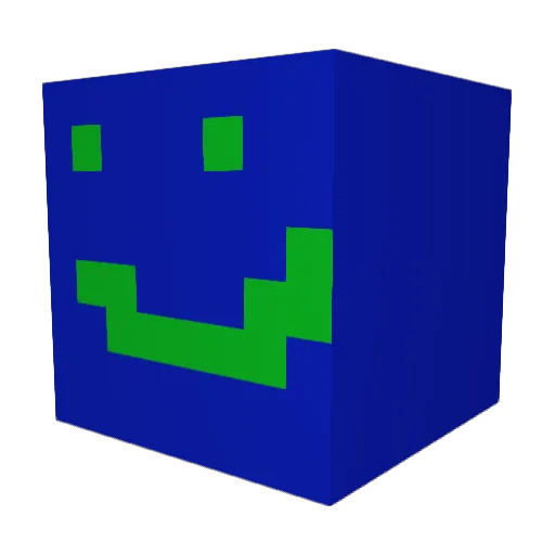 Loukalou2014 Minecraft avatar head, 3D render