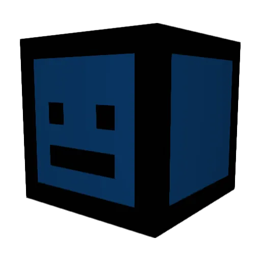 Loux9744 Minecraft avatar head, 3D render