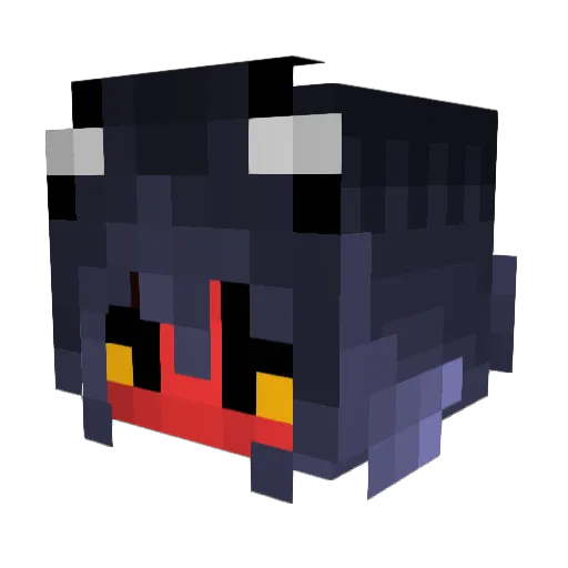 LoveRubyXO Minecraft avatar head, 3D render