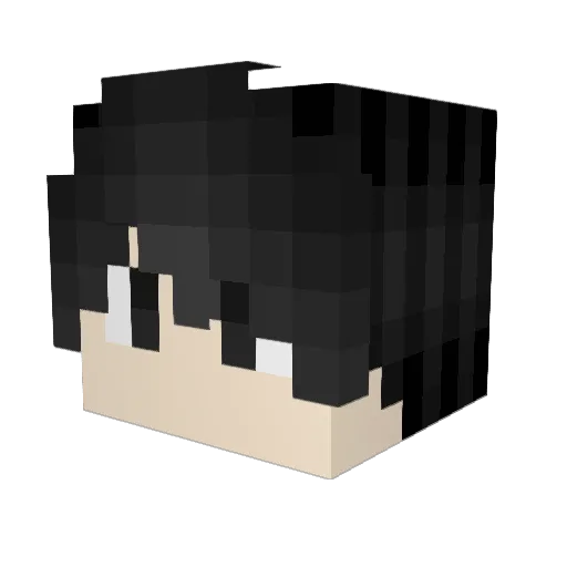 Love_Camille Minecraft avatar head, 3D render