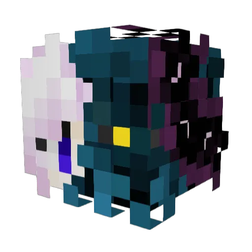 Love_Suki Minecraft avatar head, 3D render