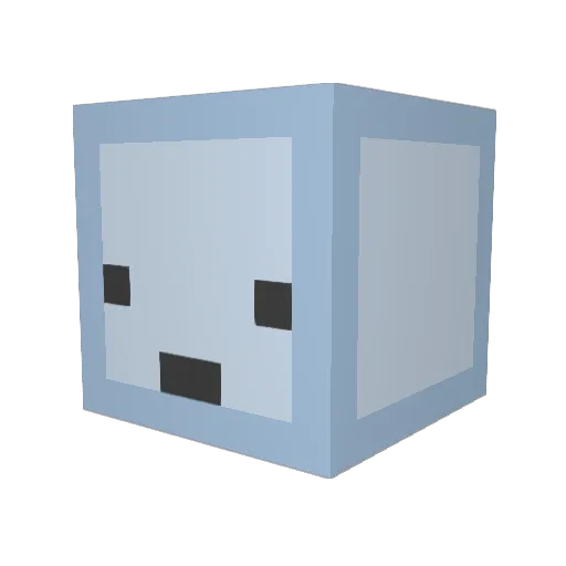 LovedFlounder2 Minecraft avatar head, 3D render