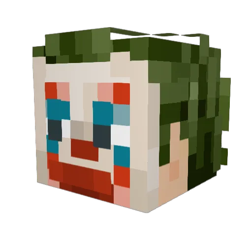 LovedKitty Minecraft avatar head, 3D render