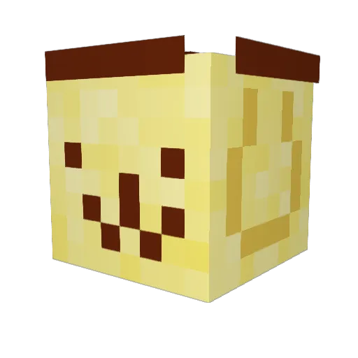 LoverOfSheep Minecraft avatar head, 3D render