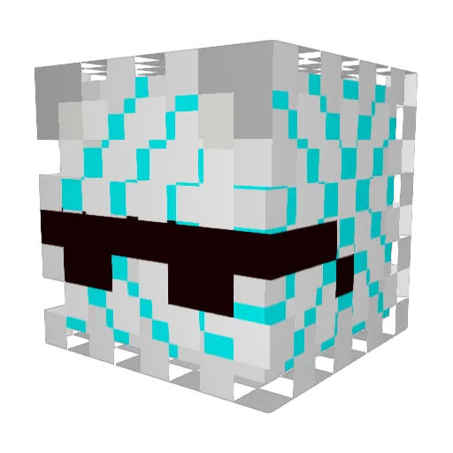 LovesColton Minecraft avatar head, 3D render