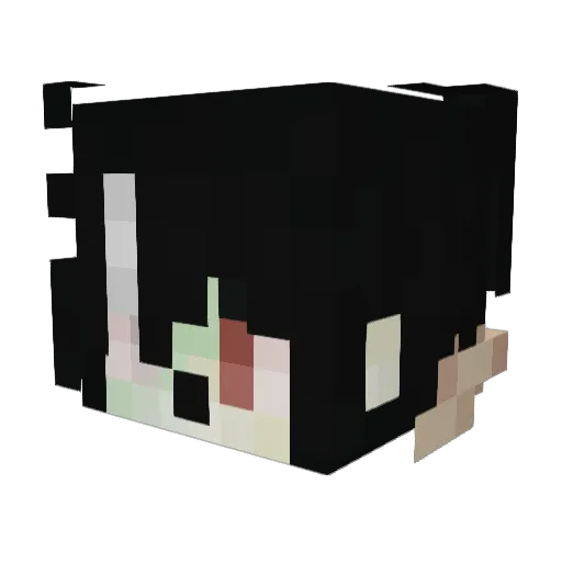 Minecraft-Avatar von LovesickRat_: Kopf als 3D-Render