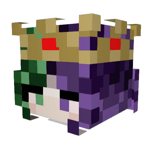 Lovesick____ Minecraft avatar head, 3D render