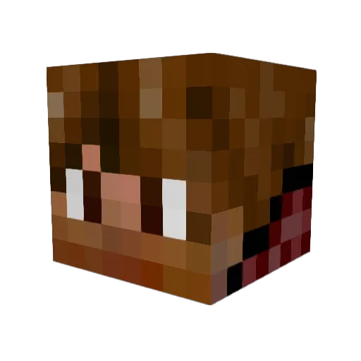 Minecraft-Avatar von LovoX1: Kopf als 3D-Render